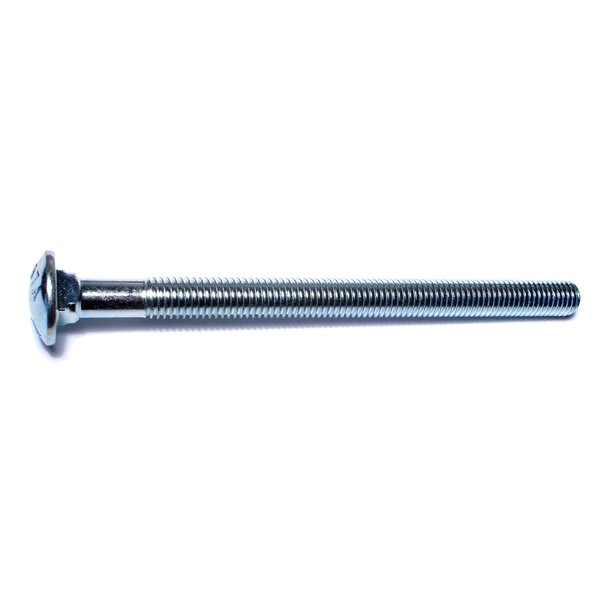 Midwest Fastener 1/2"-13 x 7" Zinc Plated Grade 2 / A307 Steel Coarse Thread Carriage Bolts 25PK 01151